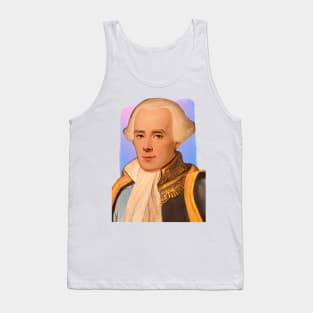 French polymath Pierre-Simon Laplace illustration Tank Top